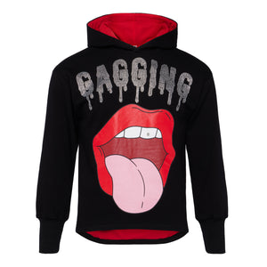 Gagging Bling Hoodie